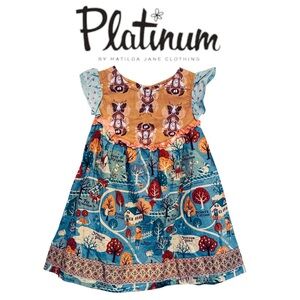 Limited Edition #2/5 Matilda Jane Platinum Collection "Storyland" Dress